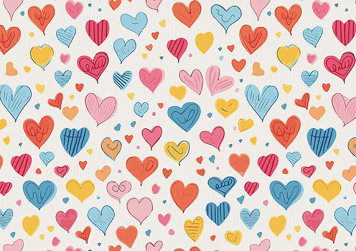 Sweetheart, Multi - Twist&Fit Roman Blind - Image 7